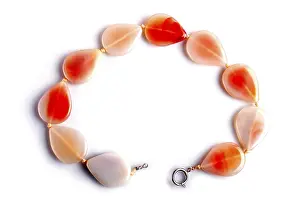 Gemstone Accessories Drucke: Agate colored beads isolated on white background