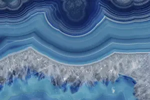 Deserted Rock Formation Europe Drucke: Agate cut, Austria