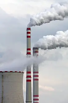 Industrial Pollution Drucke: Air pollution