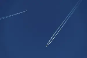 Blue Skies Aviation Drucke: Aircraft in the sky