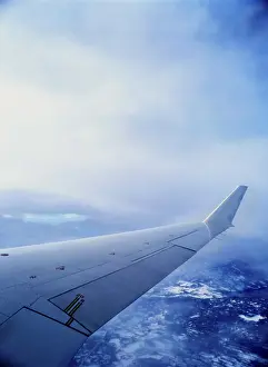 Airplane In Flight Drucke: Airplane in the air