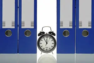 Alarm Clock Drucke: Alarm clock between folders