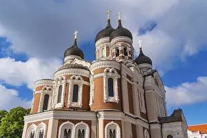 Drucke von Alexander-Newski-Kathedrale, eine orthodoxe Kathedrale in Tallinn, Estland Estland Drucke: Alexander-Newski-Kathedrale, eine orthodoxe Kathedrale in Tallinn.