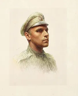 Deserted Battlefield Scene Drucke: The Allies in the First World War