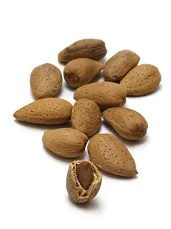 Deserted Grocery Store Drucke: A few almonds