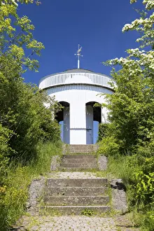 European Observation Point Drucke: Altan observation tower on the Gottesacker