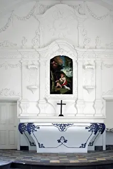 Gerahmter Druck : Der Altar Gerahmter Druck : Der Altar