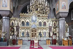 Finnland Drucke: Altar, Kathedrale der Himmelfahrt
