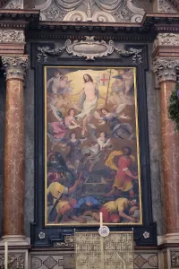 UNESCO World Heritage Site Europe Drucke: The altar of the Resurrection of Christ