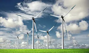 Green Energy Source Drucke: Alternative energy source