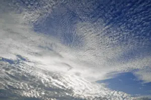 Nice Weather In Central Europe Drucke: Altocumulus clouds, Germany