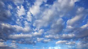 Upper Austria Weather Drucke: Altocumulus clouds, Upper Austria, Austria