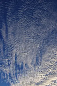 Altocumulus Cloud Formations Drucke: Altocumulus clouds, Upper Austria, Austria