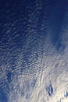 Upper Austria Drucke: Altocumulus clouds, Upper Austria, Austria