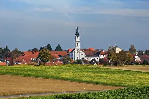 Deserted Church Germany Drucke: Altomunster with monastery