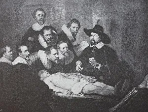 Vortrag über die Anatomie von Herrn Doktor Tulpe