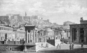 Temple Architecture Drucke: The Ancient Agora of Classical Athens