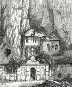 Deserted Sacral Architecture Drucke: Ancient hermitage of Saint-Hubert