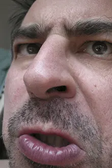 Angry Man Portrait Drucke: Angry man