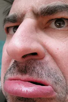 Angry Man Portrait Drucke: Angry man