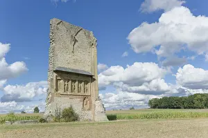 Central Europe Religious Buildings Drucke: Anhauser Mauer, Klosterrest