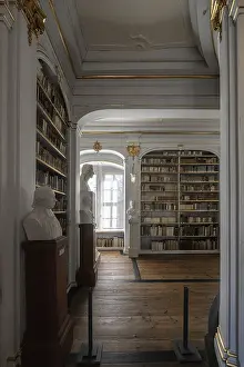 European Library Architecture Drucke: Anna Amalia Library, Weimar, Thuringia, Germany