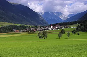 Dolomites Mountain Range Drucke: Antholzer Tal, Antholzer valley 01