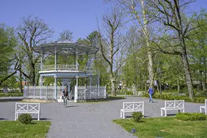 Balkan Peninsula Waterfront Drucke: Antun Thermal and Healing Spring
