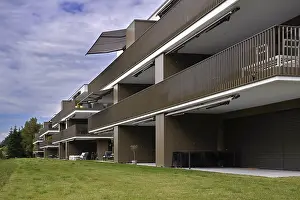 Deserted Apartment Building Drucke: Apartment block