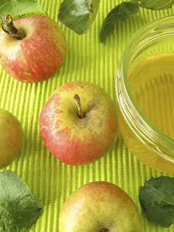 Fruity Food Photography Drucke: Apple gels