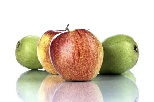 Fresh Fruit Drucke: Apples and pears