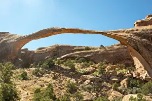 Devils Garden Utah Drucke: Arch Landscape Arch, Devils Garden