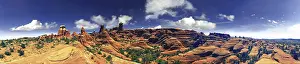 Nature Reserve Photography Drucke: Arches NP Panorama