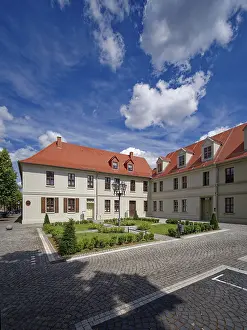 Central European Structures Drucke: Architectural complex WallstraBe on Bachplatz