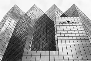 Quebec Province Architecture Drucke: Architecture, black and white image
