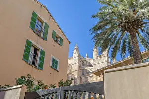 Mallorca Cityscape Drucke: Architecture in the city of Palma