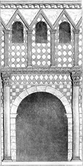 Central Europe Religious Buildings Drucke: Architecture of the eighth century