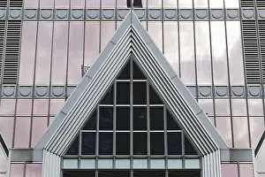 Drucke von Architektur, Fassade eines modernen Gebäudes, Montreal, Provinz Québec, Kanada Montreal Drucke: Architektur, Fassade eines modernen Gebäudes.