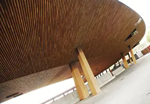 Sport Drucke: Das Letzigrund-Stadion in Zürich, Schweiz