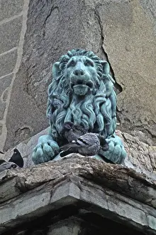 Animal Representation In Art Drucke: Arles, lion