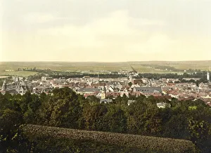 German History Illustrations Drucke: Arnstadt in Thuringia, Germany