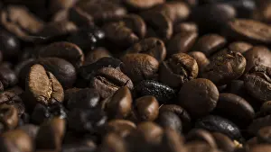 Coffee Bean Photography Drucke: Aromatic coffee beans