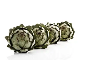 Food Still Life Studio Shots Drucke: Artichokes