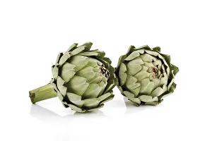 Artichoke Nutrition Drucke: Two Artichokes
