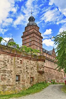 Uninhabited German Castles Drucke: Aschaffenburg, Germany