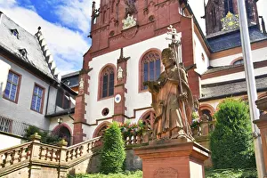Catholic Church In Bavaria Drucke: Aschaffenburg, Germany