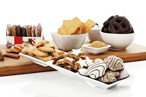 Christmas Biscuits Drucke: Assortment of christmas biscuits