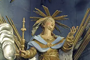 Empty Altar Room Photo Drucke: Assumption of Mary