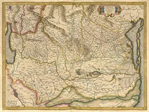 Europe Map History Drucke: Atlas, map from 1623, Veneto and Verona