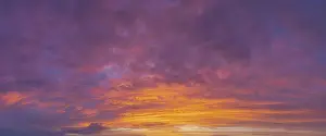 Evening Atmosphere Drucke: Atmospheric sunset